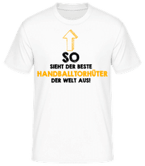 Bester Handballtorhüter Der Welt · Männer T-Shirt B&C