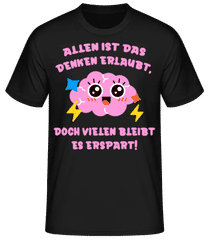 Allen Ist Denken Erlaubt · Männer Basic T-Shirt