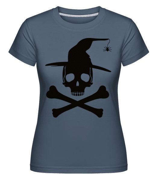 Preview: The Witch -  Shirtinator Women's T-Shirt - Denim - Front