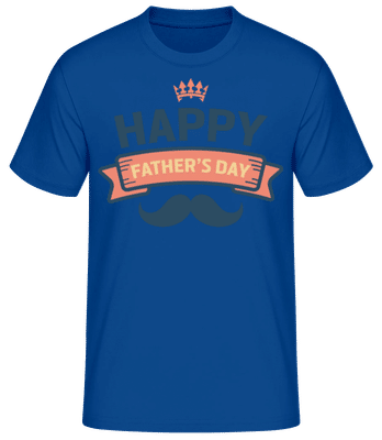 Happy Fathers Day Res - Men's Basic T-Shirt - Royal blue - Front