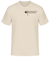 Bundesinstitut Für Katzenliebhaber · Männer Basic T-Shirt