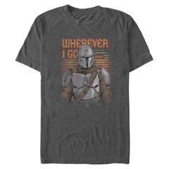 Star Wars - The Mandalorian - Mandalorian When I Lead - Männer T-Shirt