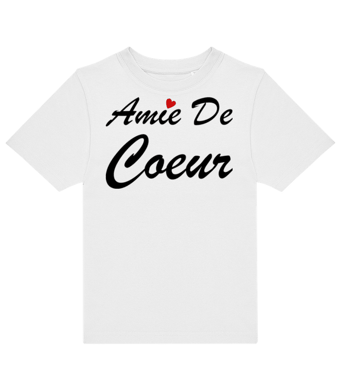 Aperçu: Amie De Coeur - T-shirt homme B&C - Blanc - Devant