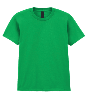 T-shirt enfant Gildan - Vert irlandais - Devant