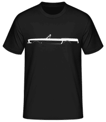 'Mustang Convertible 1964' Silhouette · Men's Basic T-Shirt