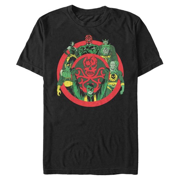 Aperçu: Marvel - Avengers - Red Skull Skull Gang - Homme T-shirt - Noir - Devant