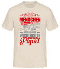 Die Wichtigsten Nennen Mich Papa 4 · Männer Basic T-Shirt