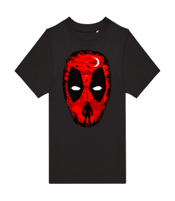 Wade Red - Kids B&C T-Shirt - Black - Front