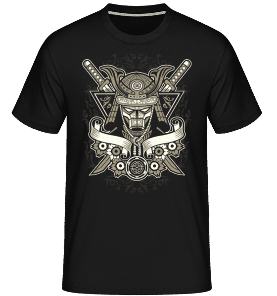 Aperçu: Samurai -  T-Shirt Shirtinator homme - Noir - Devant