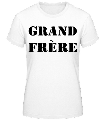 Grand Frère - T-shirt standard Femme - Blanc - Devant