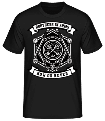 Keys - Camiseta básica para hombre - Negro - delante