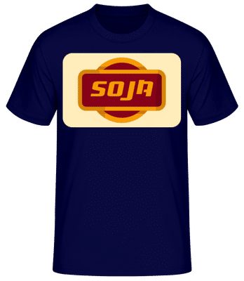  Soy Sauce Costume - Men's Basic T-Shirt - Navy - Front