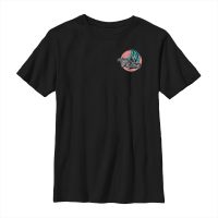 Star Wars - Millennium Falcon Falcon Flyby Front - Detské Tričko - Čierna - Predné