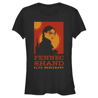Star Wars - Book of Boba Fett - Fennec Shand Poster - Frauen T-Shirt - Schwarz - Vorne