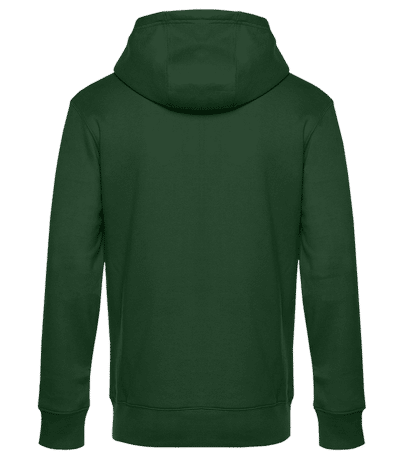 Männer Standard Hoodie - Flaschengrün - Hinten