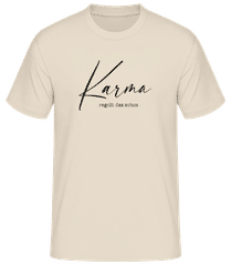 Karma Regelt Das Schon · Männer Basic T-Shirt