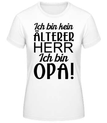 Ich Bin Opa - Frauen T-Shirt B&C - Weiß - Vorne
