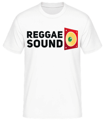 Reggae Sound - T-shirt standard Homme - Blanc - Devant