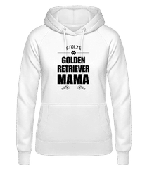 Stolze Golden Retriever Mama · Frauen Basic Hoodie