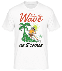 Take The Wave · Men's Basic T-Shirt