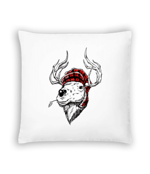 Náhľad: Vianocný sob 1 - Vankúš - Biela - Predné