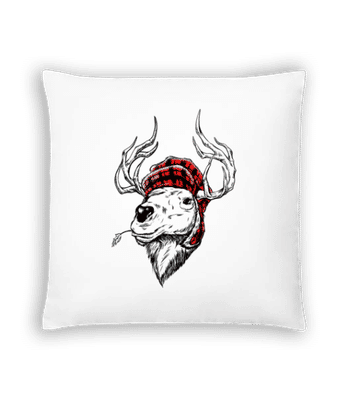 Vianocný sob 1 - Vankúš - Biela - Predné