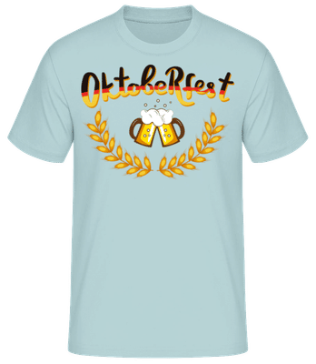 Deutschland Oktoberfest - T-shirt homme B&C - Menthe verte - Devant