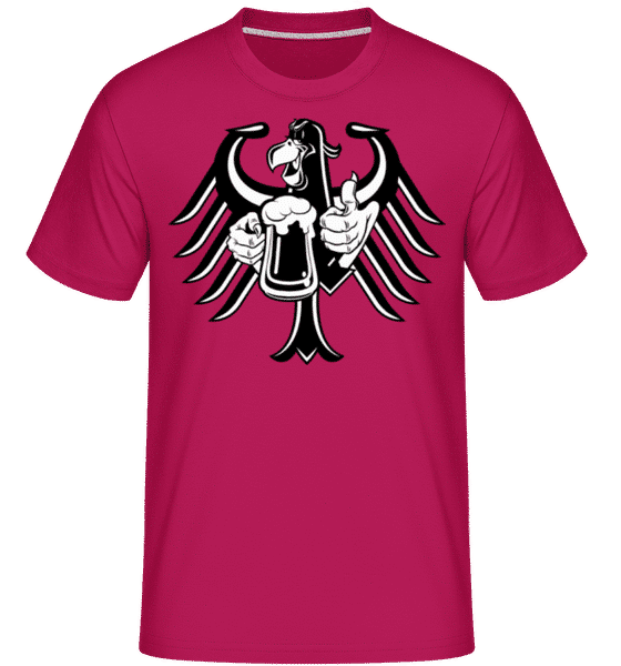 Aperçu: Bavarian Beer -  T-Shirt Shirtinator homme - Magenta - Devant