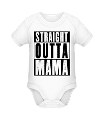 Straight Outta Mama 1 · Body manches courtes bio