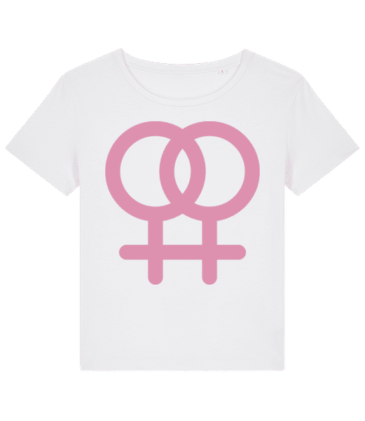 Aperçu: Female Love Icon - T-shirt bio Femme Stanley Stella 2.0 - Blanc - Devant
