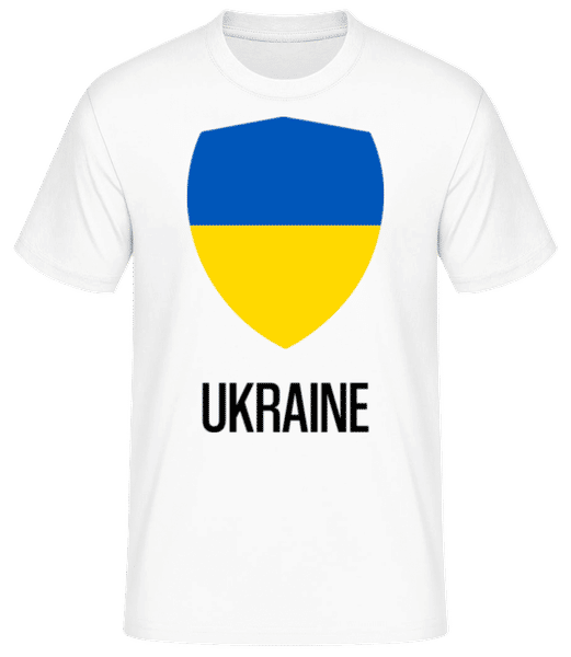 Aperçu: Ukraine - T-shirt standard Homme - Blanc - Devant
