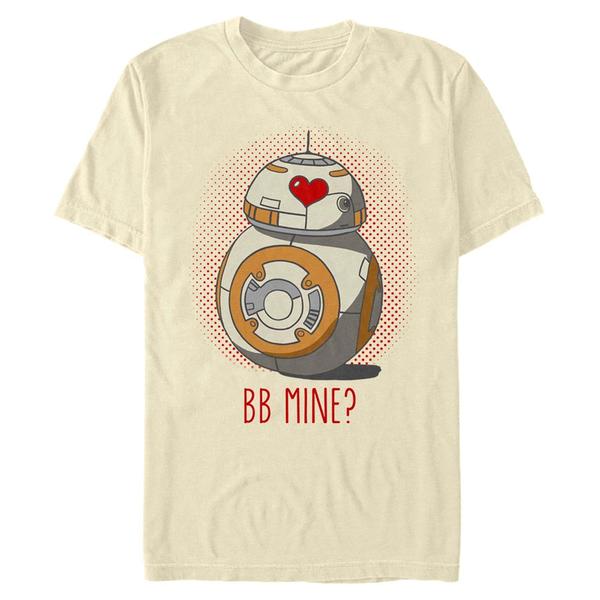 Aperçu: Star Wars - Le Réveil de la Force - BB-8 BB Mine - Valentine's Day - Homme T-shirt - Crème - Devant