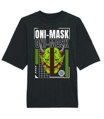 Oni Mask · Unisex Bio Oversized T-Shirt Stanley Stella 2.0