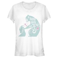 Disney - Brave - Merida Wee Bear Hug - Valentinstag - Frauen T-Shirt - Weiß - Vorne