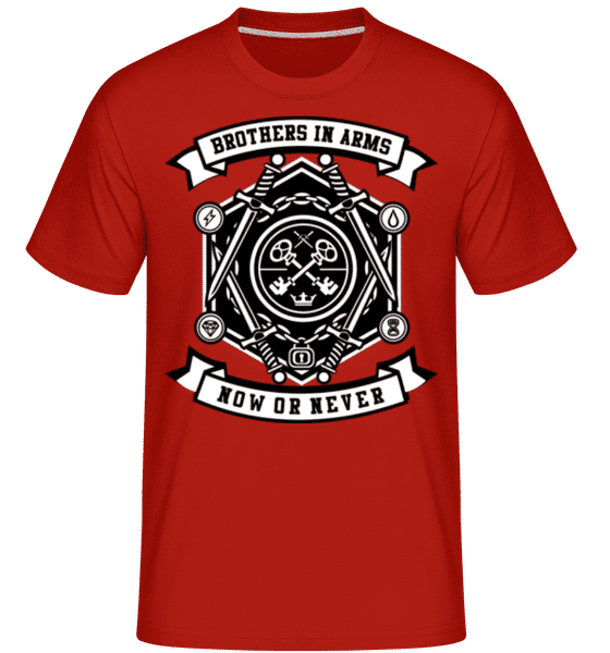 Aperçu: Keys -  T-Shirt Shirtinator homme - Rouge - Devant
