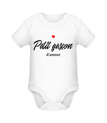 Petit Garçon D'amour · Body manches courtes bio
