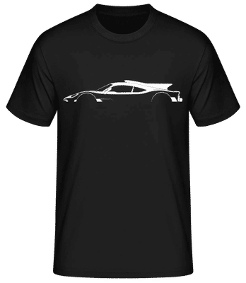 'Mercedes-AMG One' Silhouette - Men's Basic T-Shirt - Black - Front