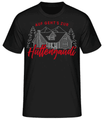 Auf Geht's Zur Hüttengaudi · Männer Basic T-Shirt