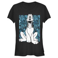 Disney Classics - Micky Maus - Pluto Thirty - Frauen T-Shirt - Schwarz - Vorne