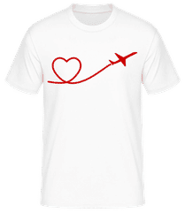 Dépliant Coeur · T-shirt homme B&C