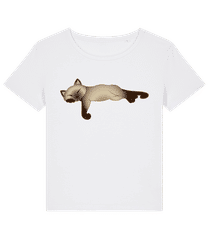 Schlafende Katze · Frauen Bio T-Shirt Stanley Stella 2.0