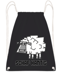Schaf Kantig · Turnbeutel
