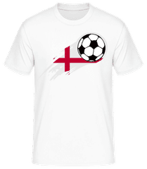 England flag footballer · Men's Basic T-Shirt