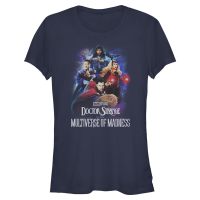 Marvel - Doctor Strange - Group Shot Poster Group - Women's T-Shirt - Navy - Front