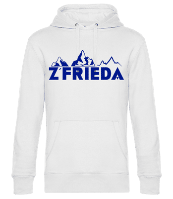 Z'frieda - Unisex Premium Hoodie - Weiß - Vorne