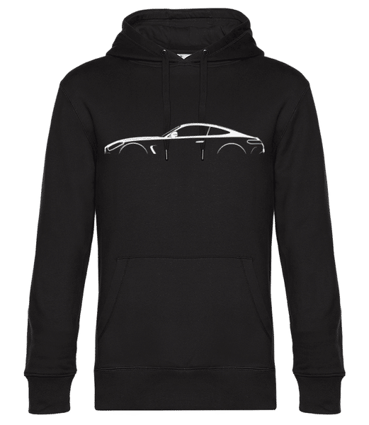 'Mercedes-AMG GT 63 C192' Silhouette - Sweat à capuche premium Unisexe - Noir - Devant