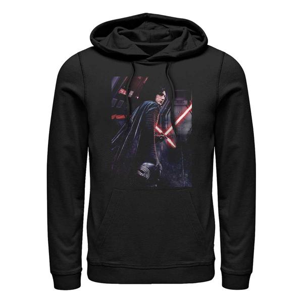 Aperçu: Star Wars - Les Derniers Jedi - Kylo Ren Kylo - Unisex Sweat à capuche - Noir - Devant