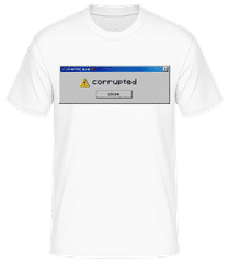 Y2K Romantic.exe Corrupted · Männer Basic T-Shirt