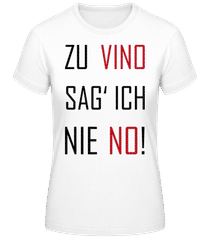 Vino Nie No · Frauen Basic T-Shirt