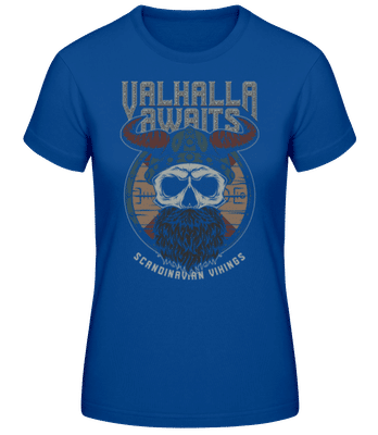 Scandinavian Vikings - Women's Basic T-Shirt - Royal blue - Front